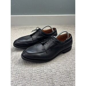 Allen Edmonds Stockbridge Split Toe Oxford Dress Shoes Black Leather Mens Sz 15